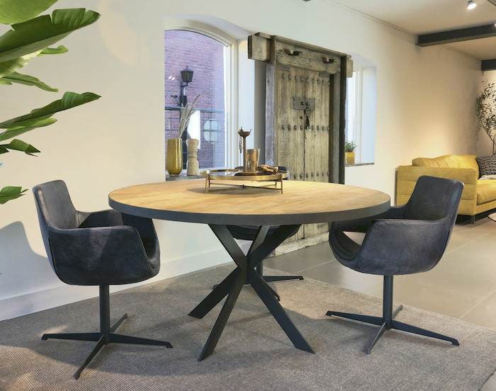 round-dining-table-steel-collection
